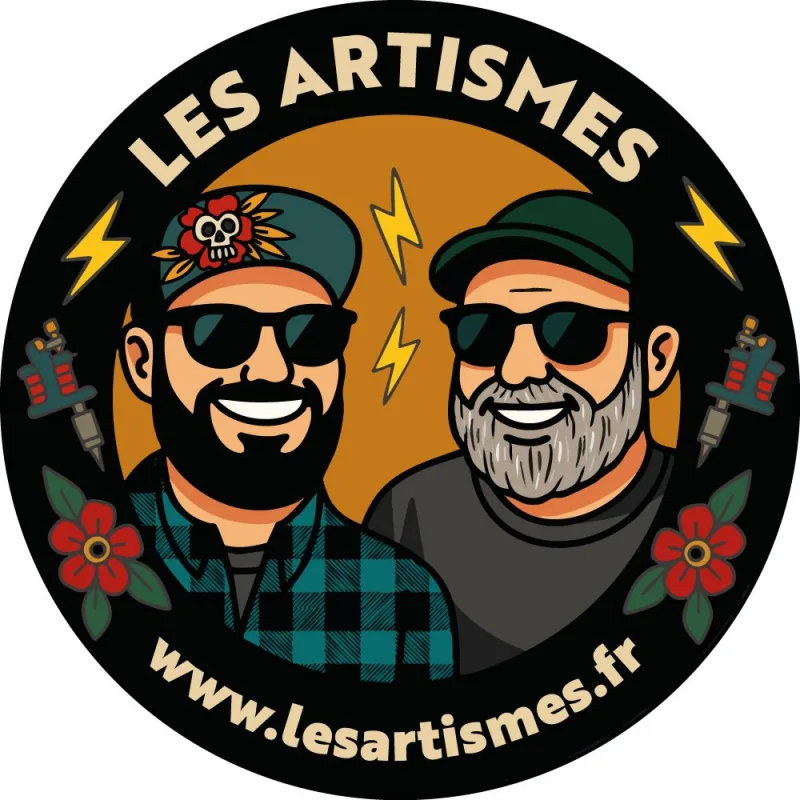 Les Artismes – sticker rond